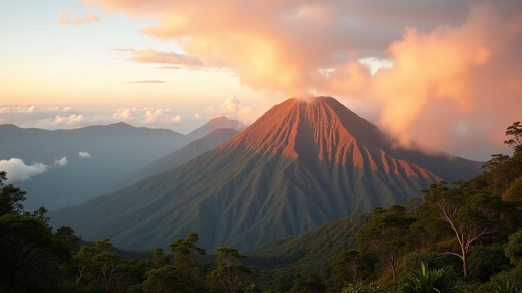 Baguio Mountains Volcanic Landscape