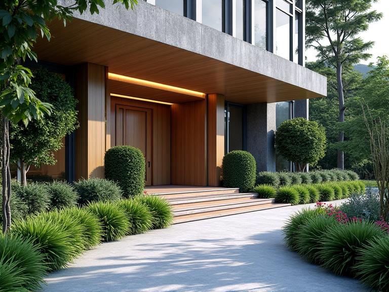 Hotel Entrance Landscaping Session Road Baguio