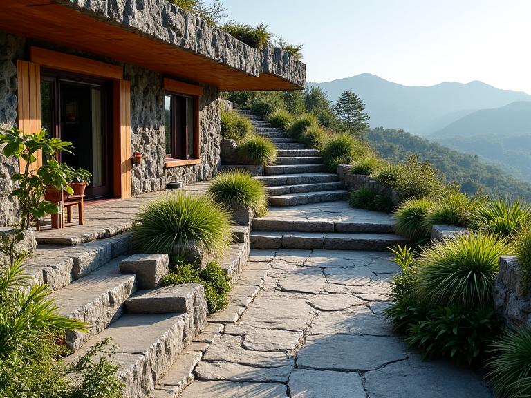 Volcanic Stone Terrace Baguio Residential